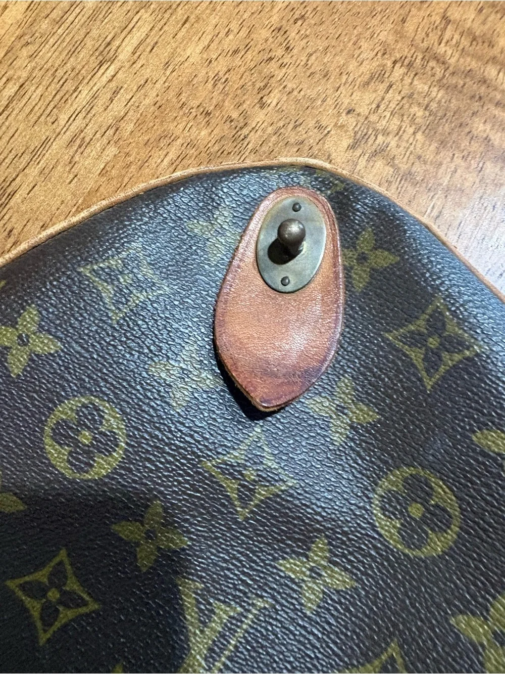 Louis Vuitton Monogram Top Handle/bag part leather Monogram